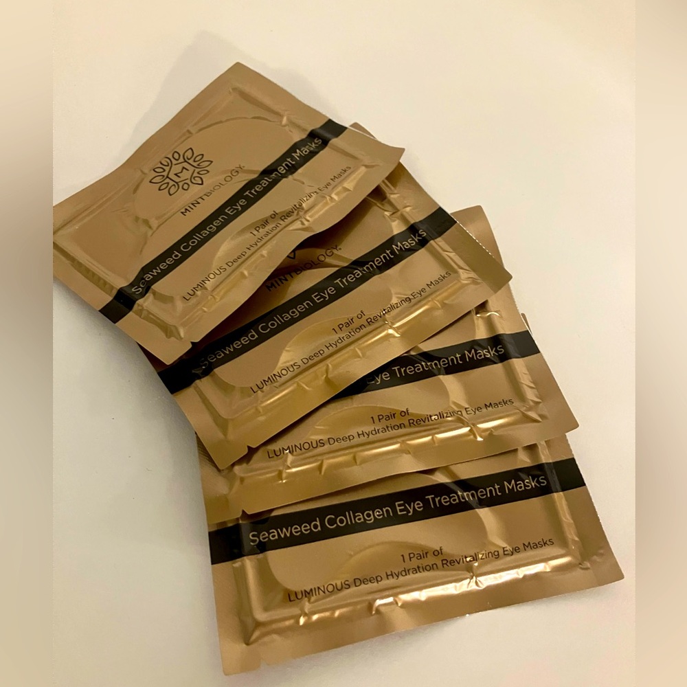 💕 FREE ADD ON 💕MintBiology Seaweed Collagen Eye mask Treatment
